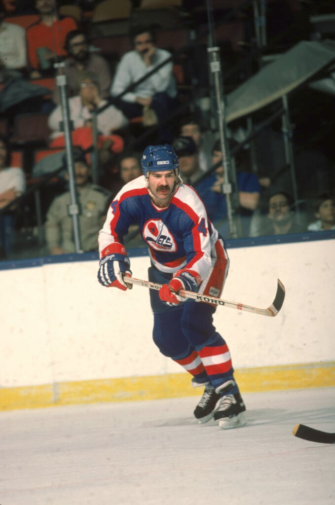 Dave Babych Of Winnipeg Jets