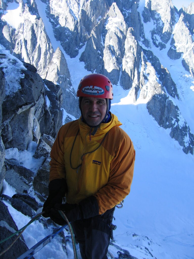 Barry Blanchard N face Bravo Peak