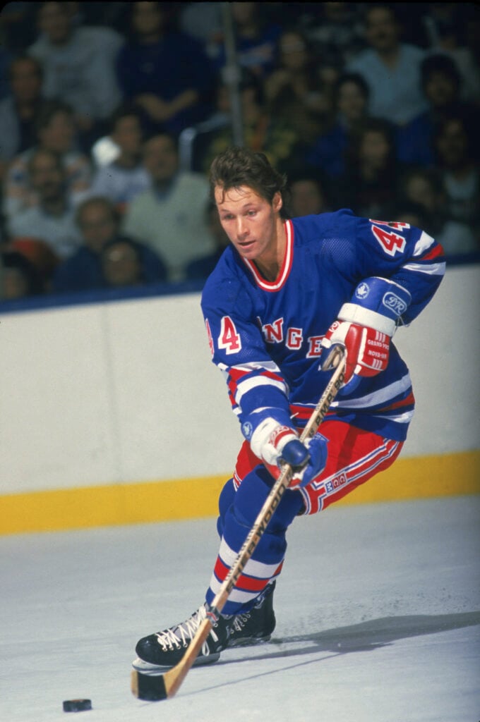 Ron Duguay With The Puck