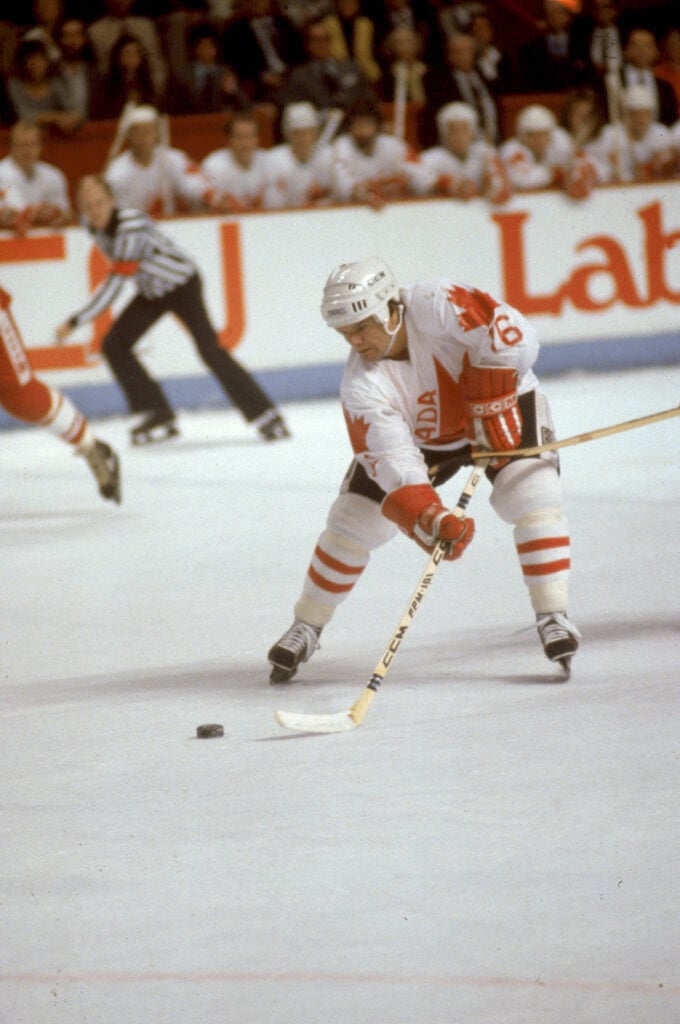 Marcel Dionne At Canada Cup